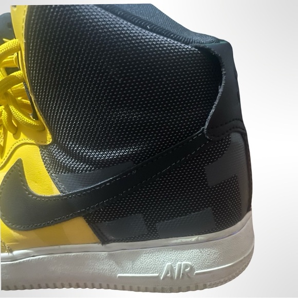 Size 9 -‎ Nike Air Force 1 \'07 High Yellow Ochre Yellow And Black main image 5
